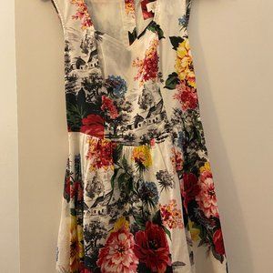 Floral Anthropologie dress